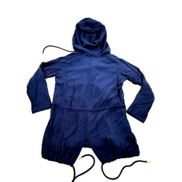 💙 MICHAEL KORS BASICS TRUE NAVY HOODIE JACKET! - Picture 9 of 16